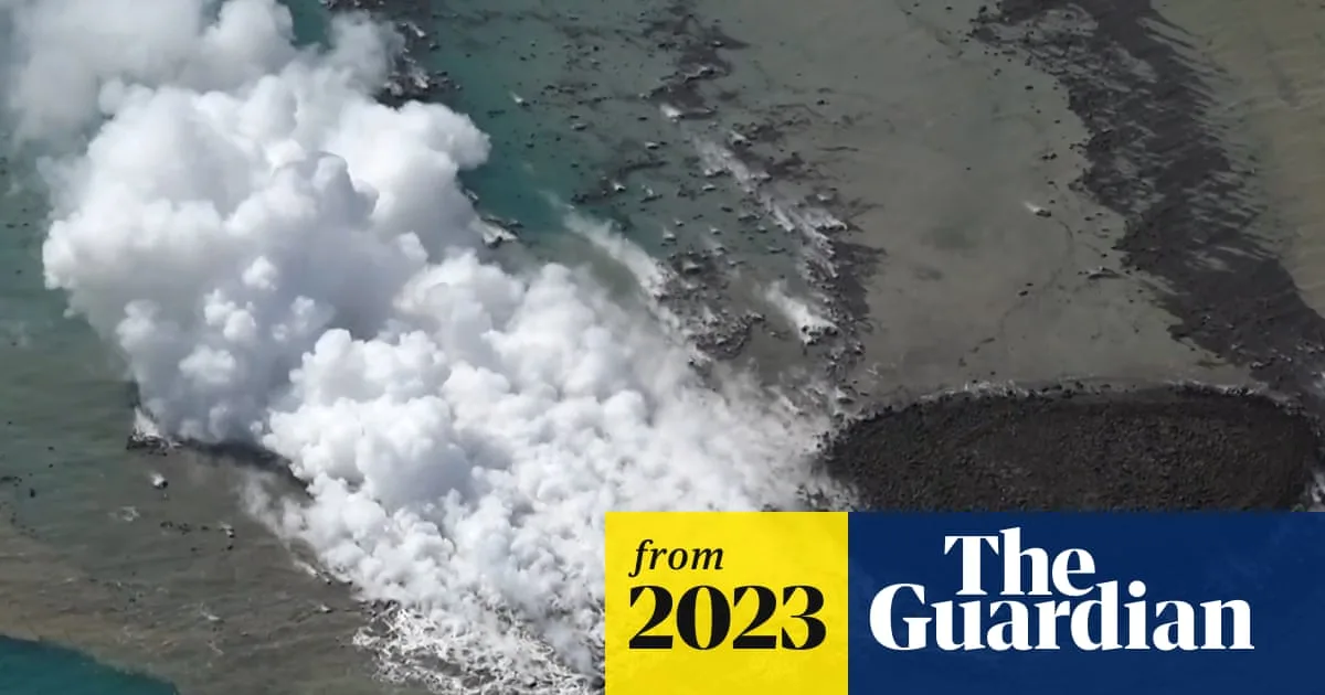 New Island Emerges From Pacific After Volcanic Eruption