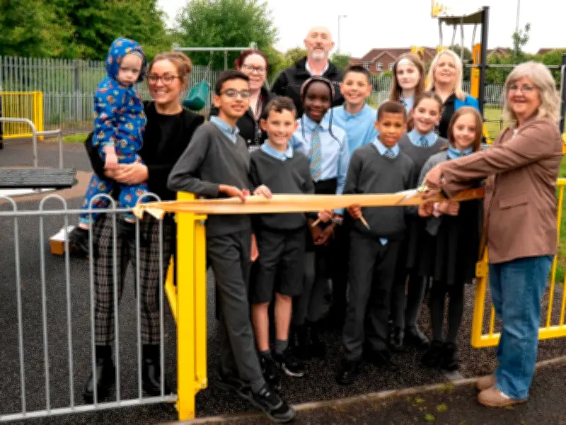 New Play Area Opens in Motherwell's Jerviston Community