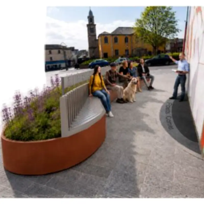 New Poets' Corner Feature for Kilmarnock Town Centre Work Starts June 19