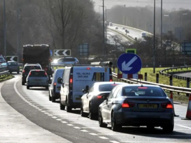 New Speed Limits on Busy Welsh M4 Link Road to Last 18 Months