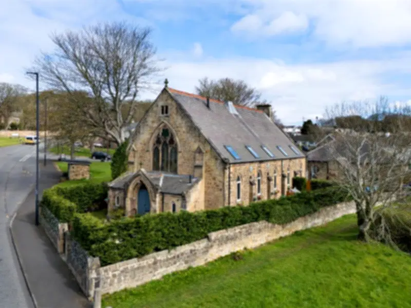 Newcastle Converted Church with Stained Glass for £950k