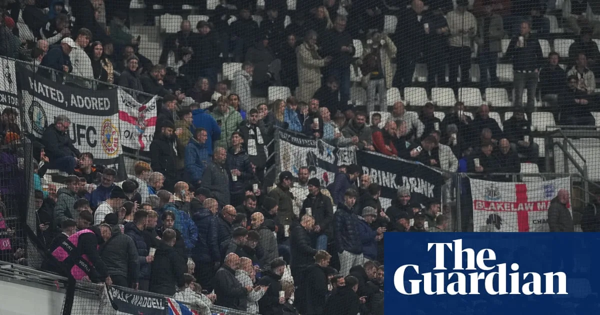 Newcastle to lodge Uefa complaint over ‘unacceptable treatment’ of fans at Marseille game
