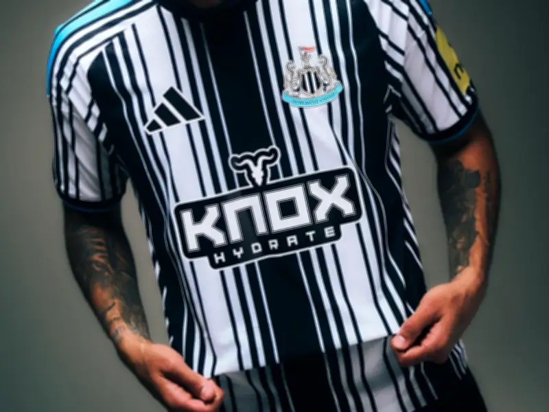 Newcastle United Confirm Knox Hydrate as Front-of-Shirt Sponsor in Major Deal