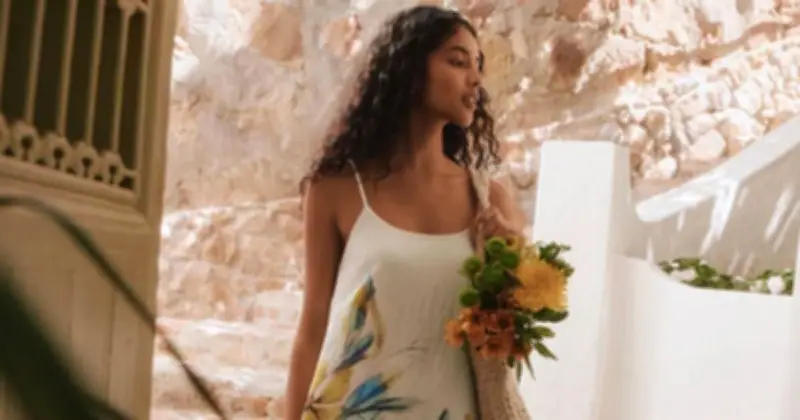 Next Shoppers Love Under £30 Floral Dress That's Comfy and Ideal for Hot Days