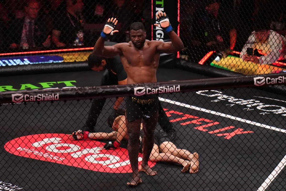 Ngannou Gifts $100k Bonus To Opponent After Brutal KO