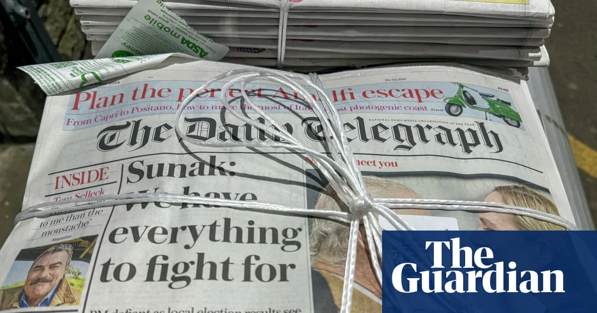 NGOs Urge Nandy to Halt Telegraph Sale Over China Links
