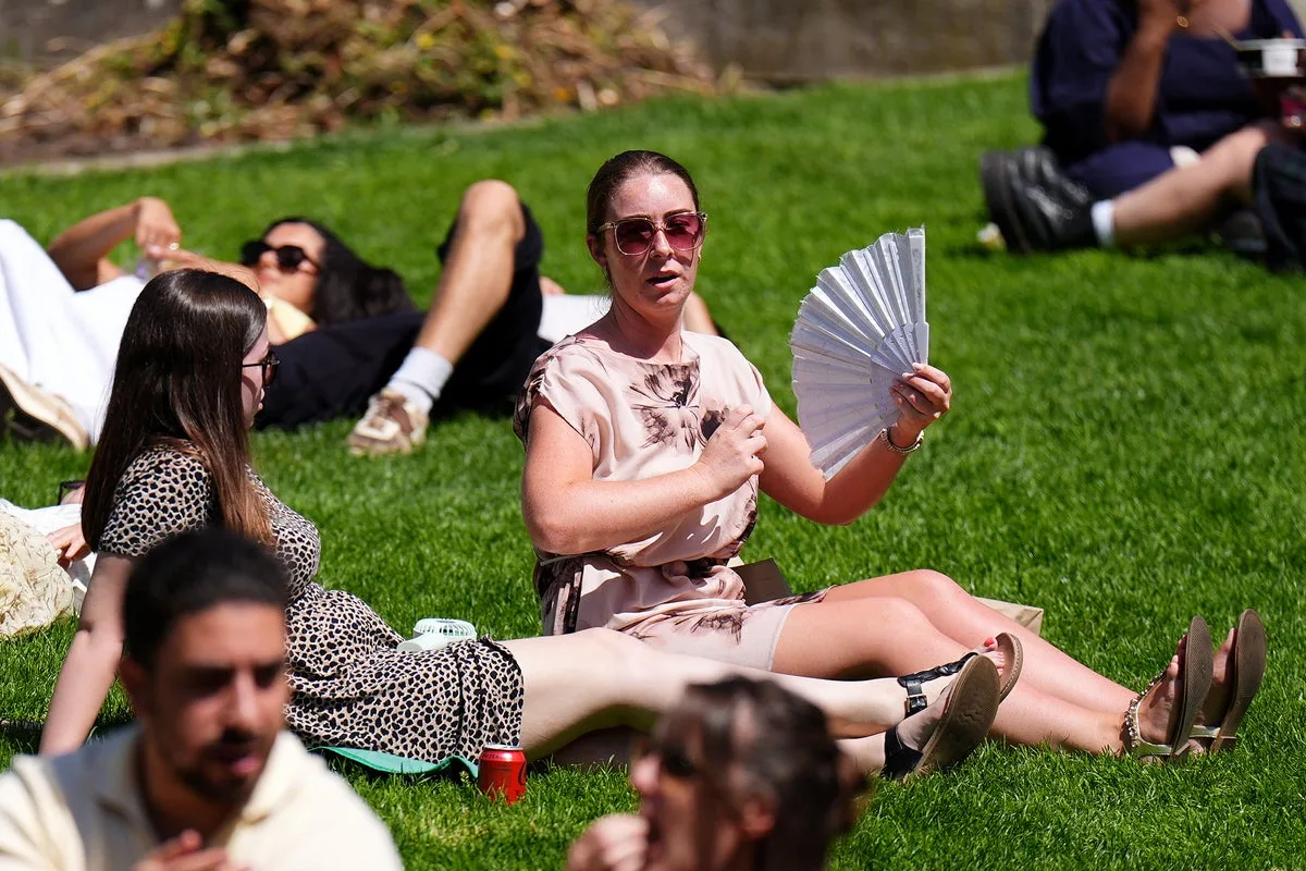 NHS website sees surge in heatstroke and sunburn advice visits during record UK heatwave