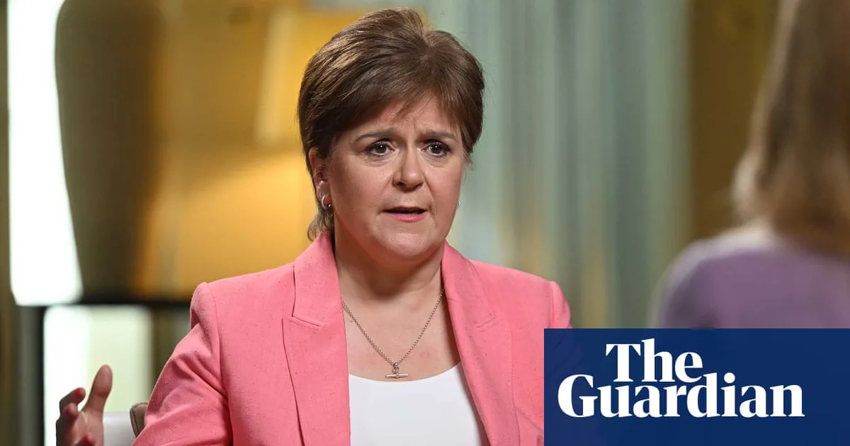 Nicola Sturgeon: I Feel as If Serving Sentence for Crime I Did Not Commit