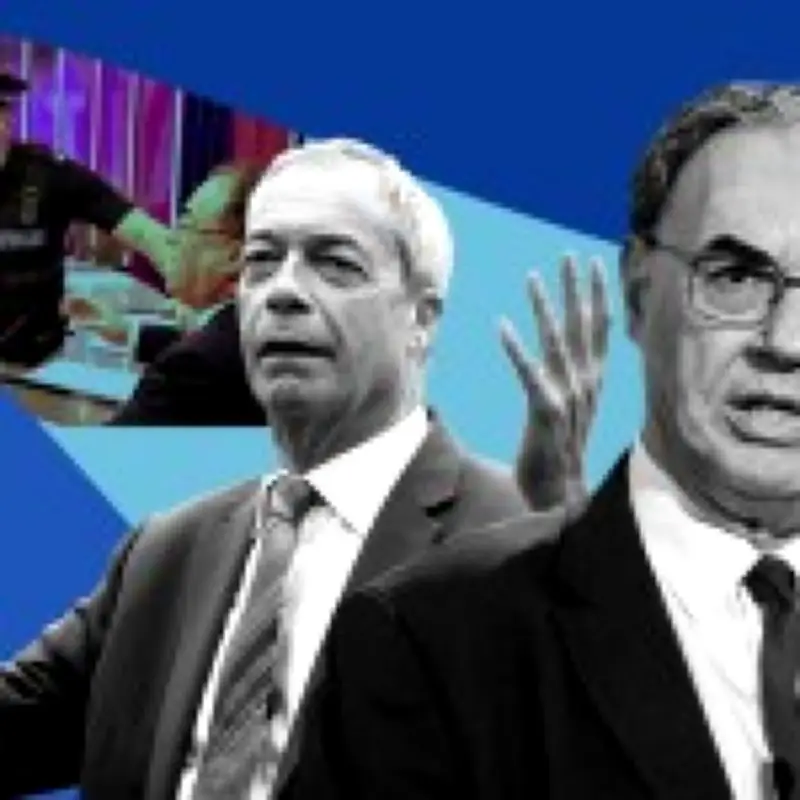 Nigel Farage and Bank of England governor in deepfake fight ads