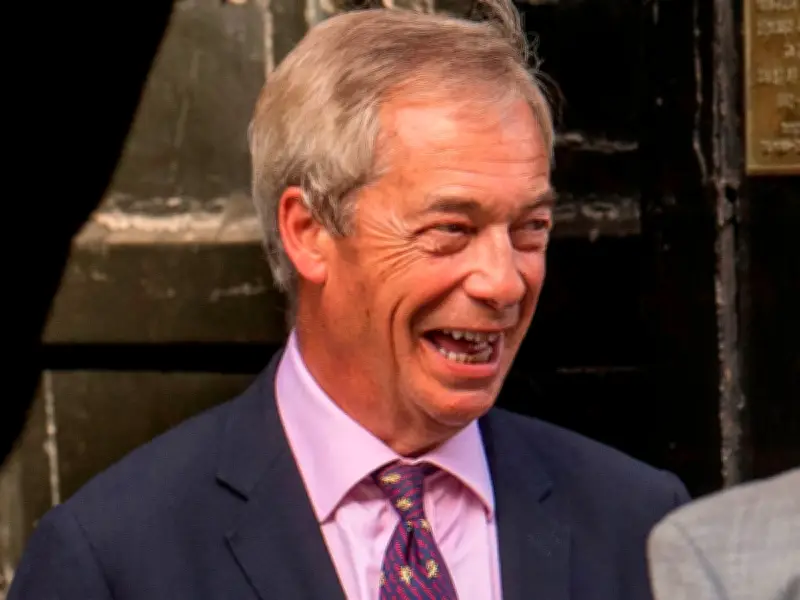 Nigel Farage Celebrates Brexit Anniversary at Fancy French Restaurant While MPs Debate Defence
