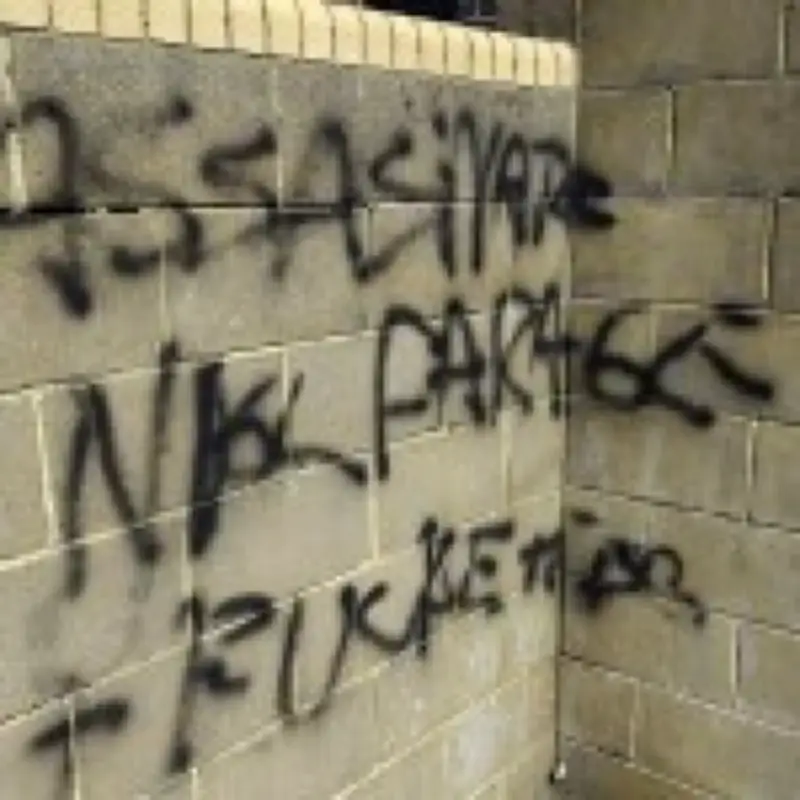 Nigel Farage fears assassination graffiti amid £5m donation controversy