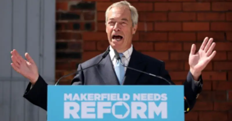 Nigel Farage's Reform UK surges ahead in bombshell poll