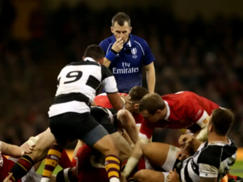 Nigel Owens: Barbarians Games Increasingly Difficult to Referee