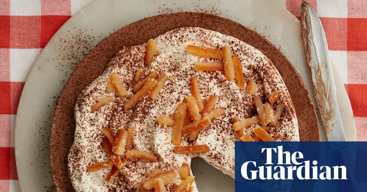 No-Bake Mocha Marmalade Mousse Tart Recipe