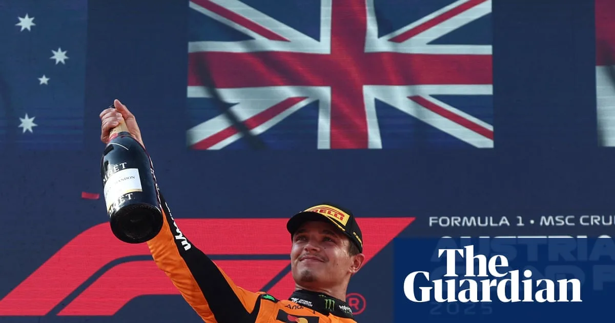 Norris Holds Off Piastri to Win Austrian GP After Verstappen Crashes Out