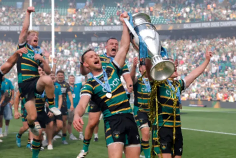 Northampton Crowned Prem Champions After Hendy's Double Sees Off Exeter
