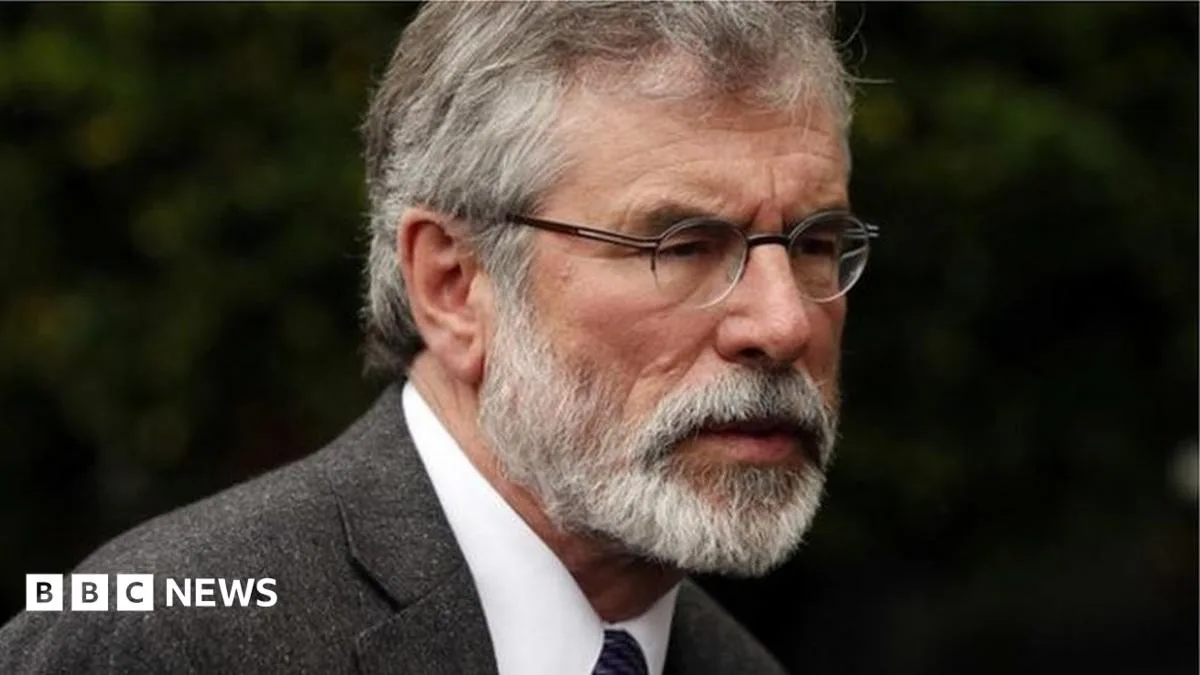 Adams 'Hopeful but Not Naive' as Stormont Talks Resume
