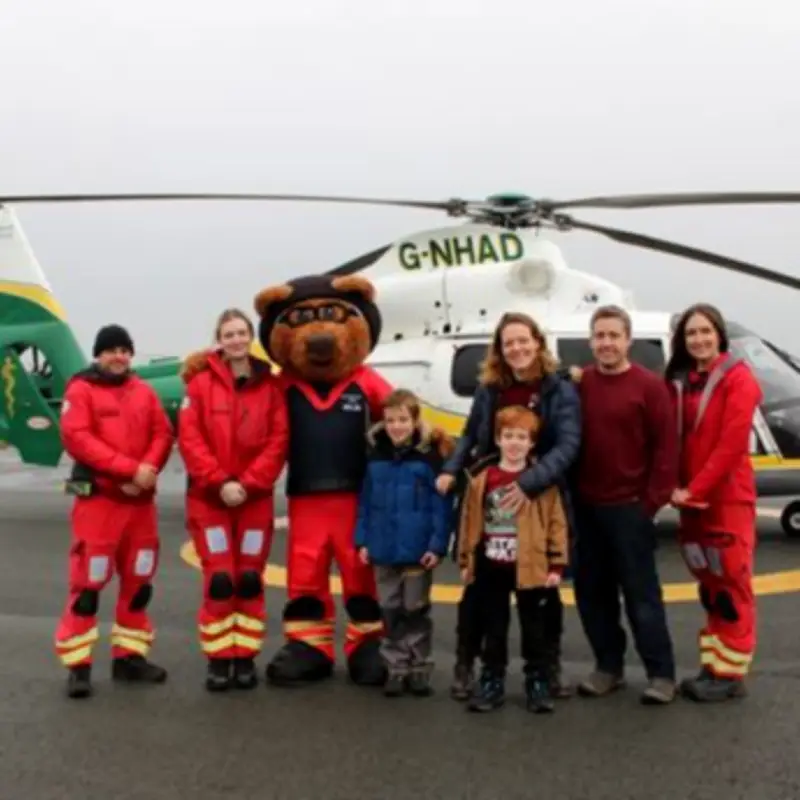 Northumberland Family Reunites with Air Ambulance Crew After Emergency Birth