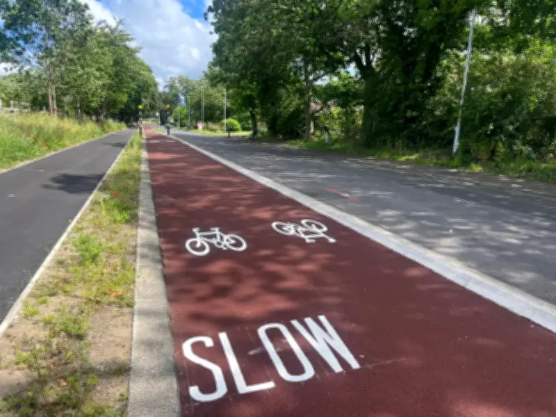 Northumberland Road Closure for Cycle Lane Construction