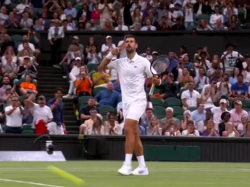 Novak Djokovic Clashes with Wimbledon Crowd in Tense Centre Court Match