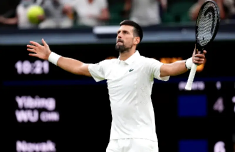 Novak Djokovic Overcomes Yibing Wu in Wimbledon 2026 First-Round Scare