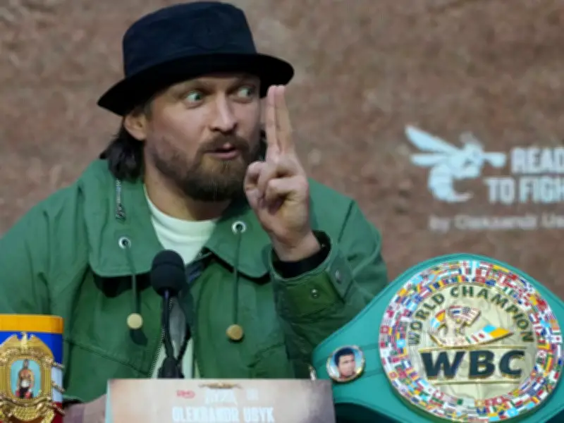 Oleksandr Usyk Vacates Title Belts but Rules Out Retirement