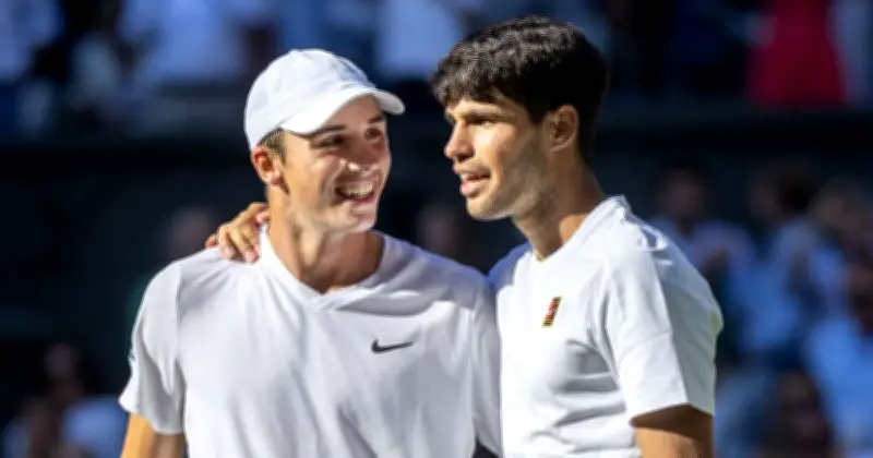 Oliver Tarvet Faced Alcaraz at Wimbledon Then Returned to College