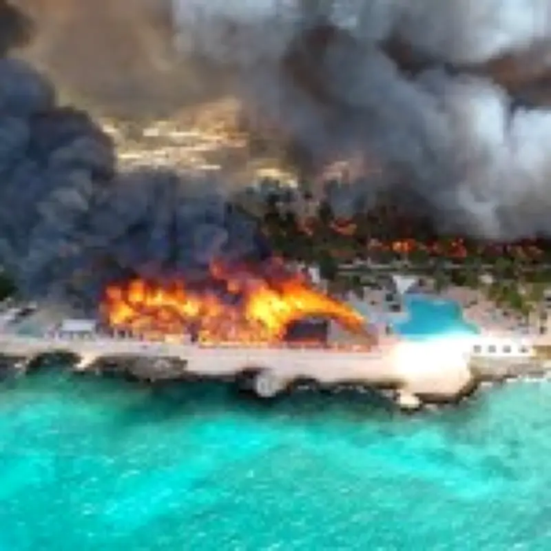 One Dead, 1,700 Evacuated After Fire at Dominican Republic Resort