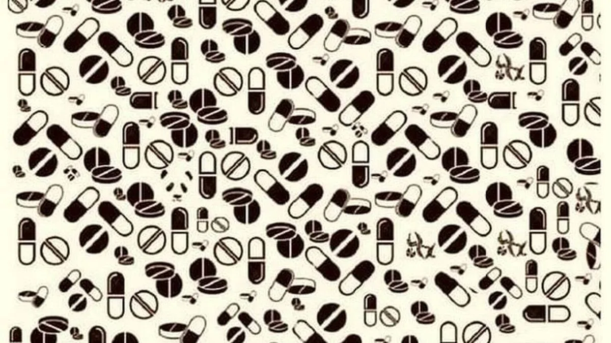 Optical Illusion Challenge: Find the Hidden Panda in 12 Seconds
