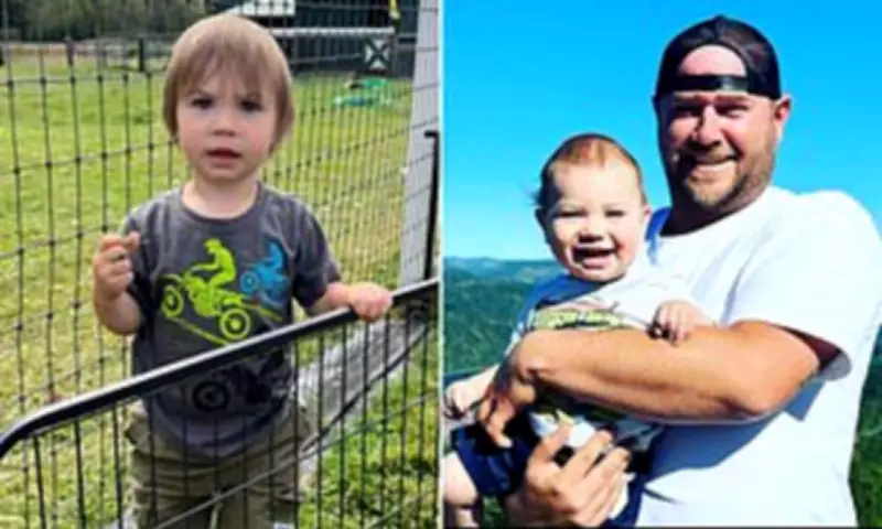 Oregon father 'binge watching' TV as toddler son wandered off to drown