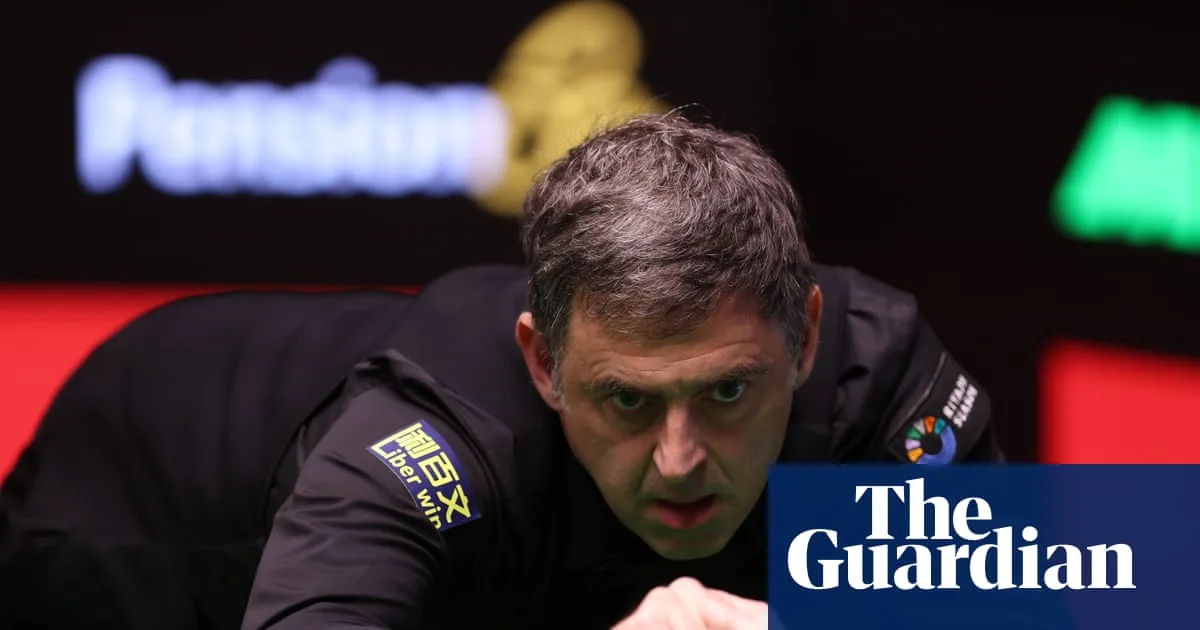 O'Sullivan Dominates Higgins with 6-2 Lead in World Championship Second Round