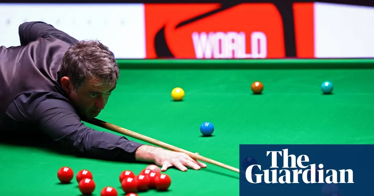 O'Sullivan Opens Up Lead Over Si in World Snooker Championship Quarter