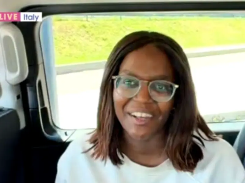 Oti Mabuse Battled Morning Sickness to Hide Pregnancy from Loose Women Co-Stars
