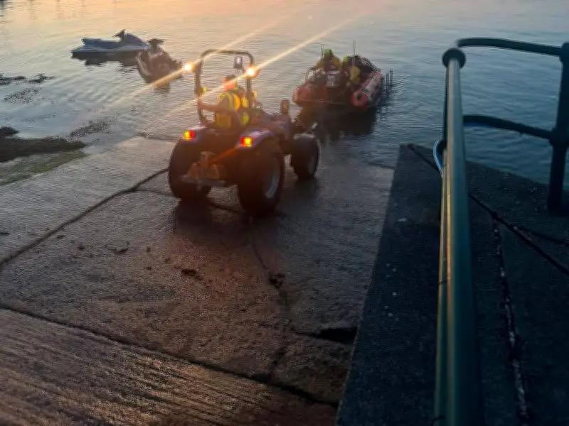 Paddleboarder Rescued by RNLI After Being Swept onto Rocks in Anglesey