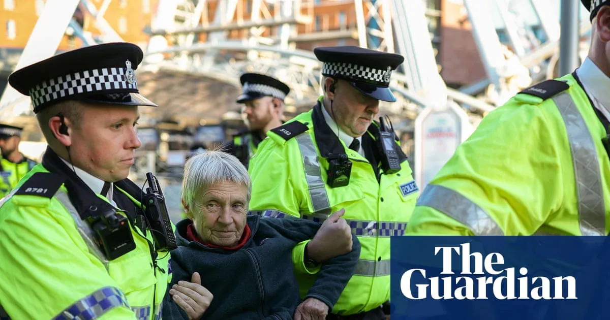 Dozens Arrested at Palestine Action Protest Outside Labour Conference
