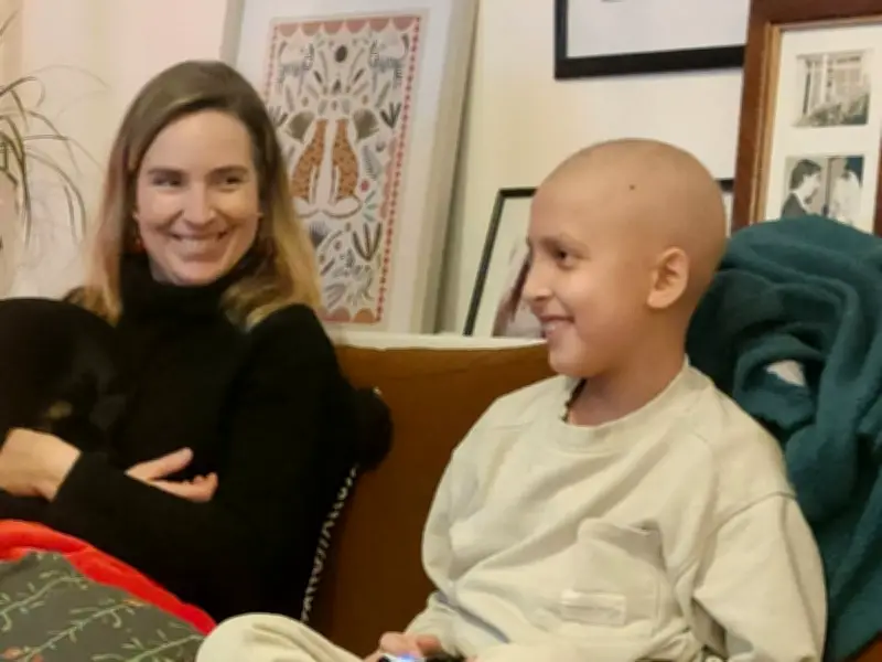 Parents' shock as son's leg pain turns out to be rare bone cancer