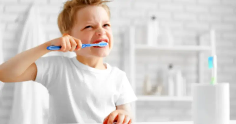 Parents waste 8 minutes a day negotiating with kids over toothbrushing