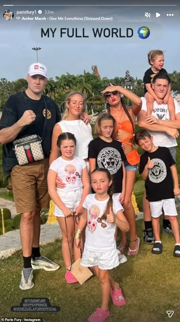 Paris Fury Shares Rare Family Photo Amid Tiger Controversy