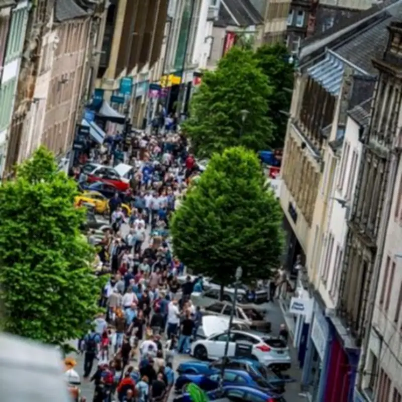 Perth Classic Car Show Draws Thousands to City Centre