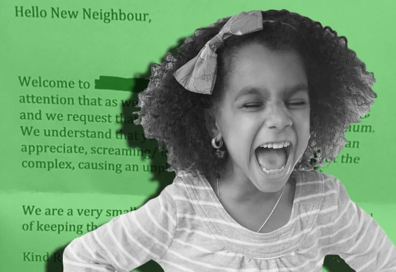 Sydney Mother Receives Anonymous Note Complaining About Noisy Children on First Day in New Flat