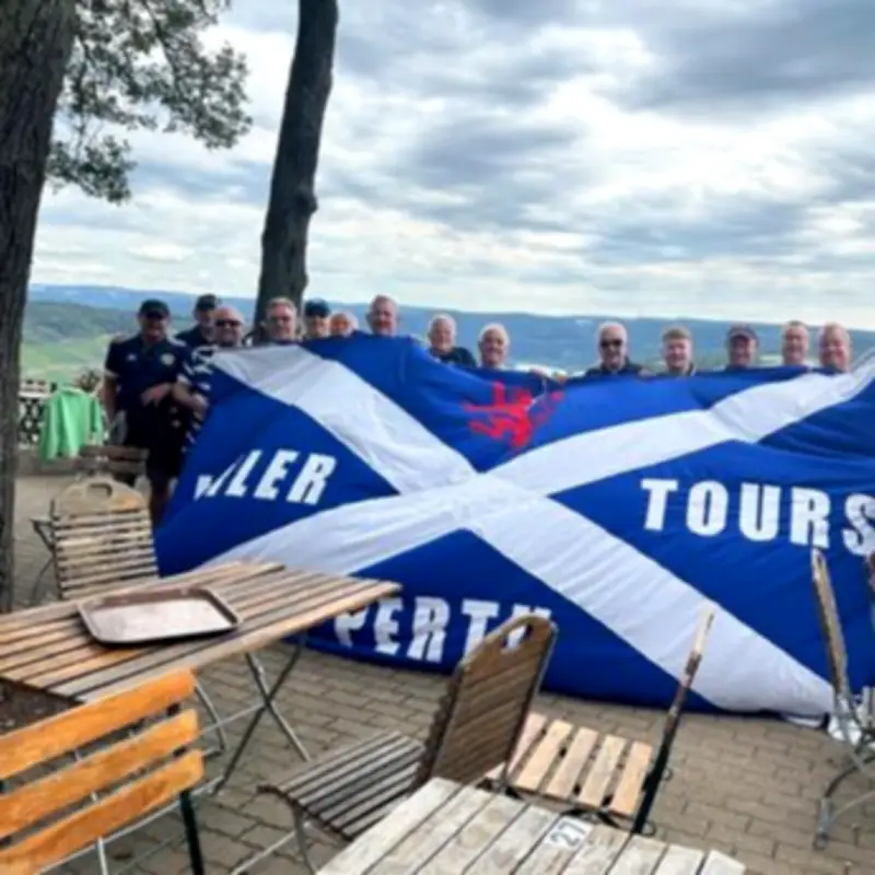 Perth Tartan Army Arrives in US for Scotland's World Cup Opener