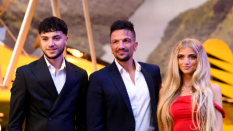 Peter Andre hints youngest son Theo may follow his showbiz footsteps