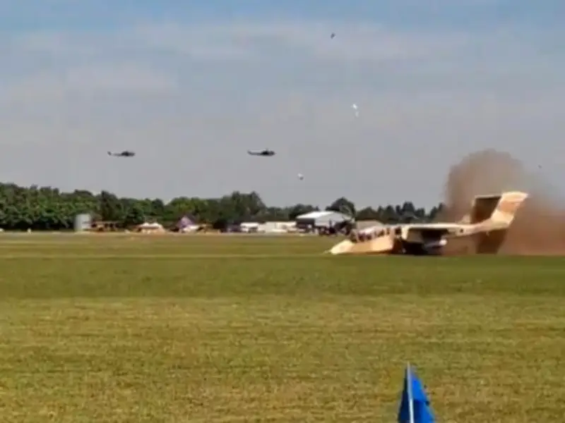 Pilot Walks Away Unscathed After Plane Snaps in Half in Emergency Landing