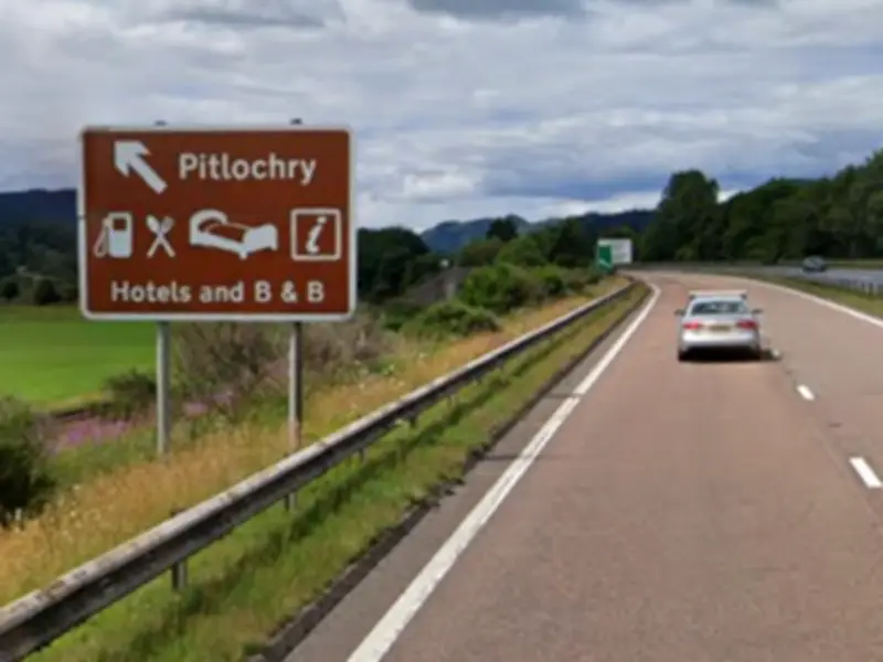 Pitlochry Coach Parking Charges Suspended Amid A9 Slip Road Closure