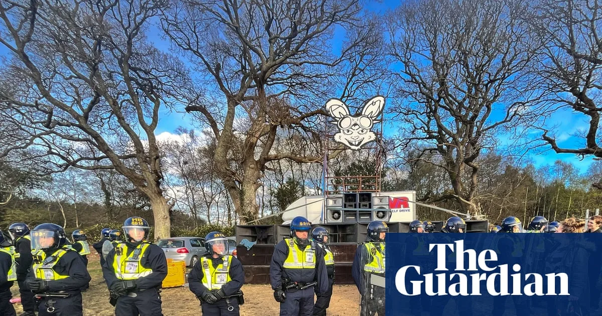 Police Attacked at Illegal Easter Rave in Dorset Village