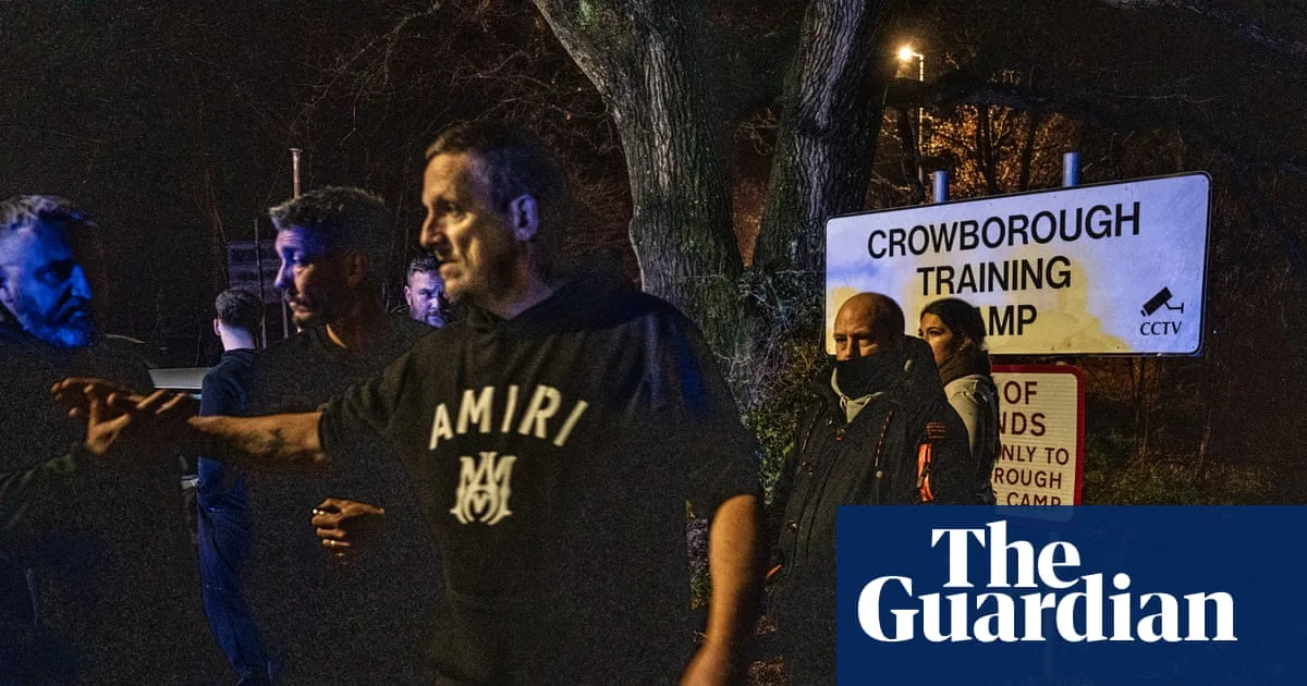 Police Clash With Crowborough Migrant Camp Protesters