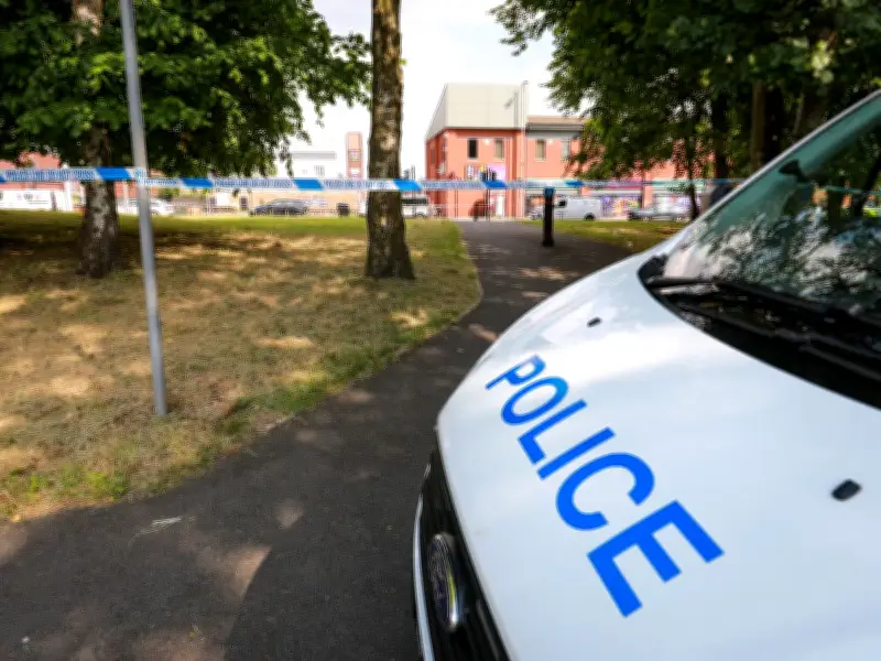 Police Cordon Off Area in Harpurhey Near Former Embassy Club