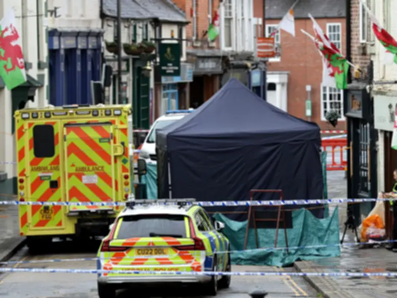 Police Cordon Off Welshpool Town Centre After Serious Incident