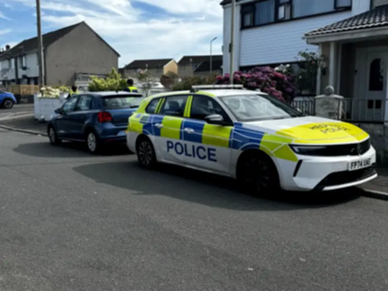 Police Investigate Man's Death on Residential Street in Beddau
