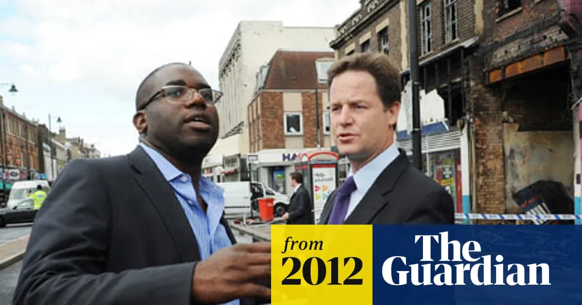 David Lammy Condemns Police No-Show at Tottenham Riots Meeting